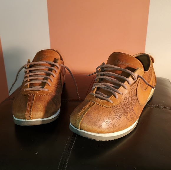 Very rare Nike Classic Jeff Staple Cortez Premium lasered leather shoes - Picture 10 of 11